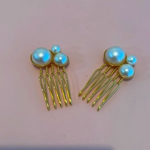 Lelet NY set of 2 Pearl Hair Pins